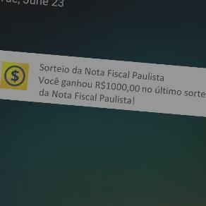 Notificações de créditos